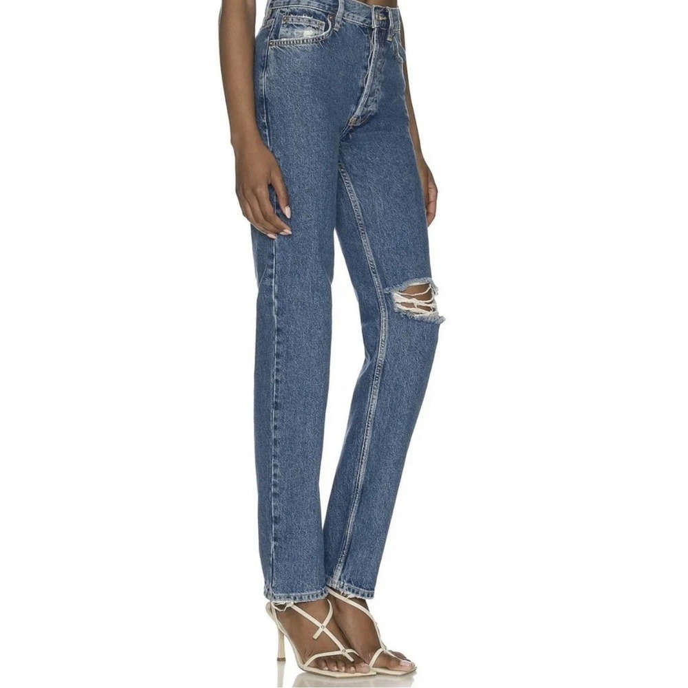 NWT! Free People We The Free The Lasso Jeans in Sapphire. Size 27. MSRP: $98. - Picture 2 of 3